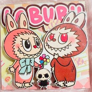 2/$15  Wooden carved three-dimensional fridge magnets